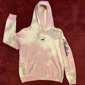 Hollister womens tye dye hoodie (Womens Large)
